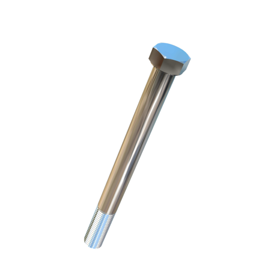 Titanium 7/16-20 X 4-3/4 UNF Allied Titanium Hex Head Bolt (No Dimple)